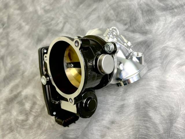 Fuel Moto - 68mm Throttle body w/ Fuel Moto Billet Manifold M8 Gen 2 OEM Port