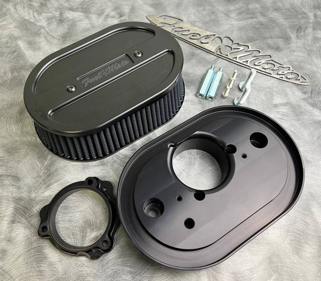 Fuel Moto BMF Oval Air Cleaner for 68mm TB - Gen 2 M8 Touring