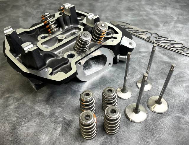 Fuel Moto - Fuel Moto Level AX M8 Gen 2 CNC Ported Cylinder Heads