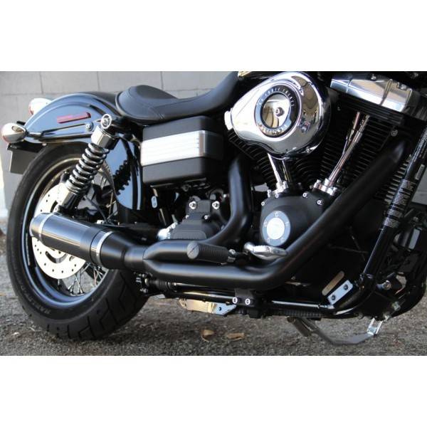 D&D - D&D Bob Cat Upswept 2 into 1 Black with Black Sleeve 06-17 Dyna