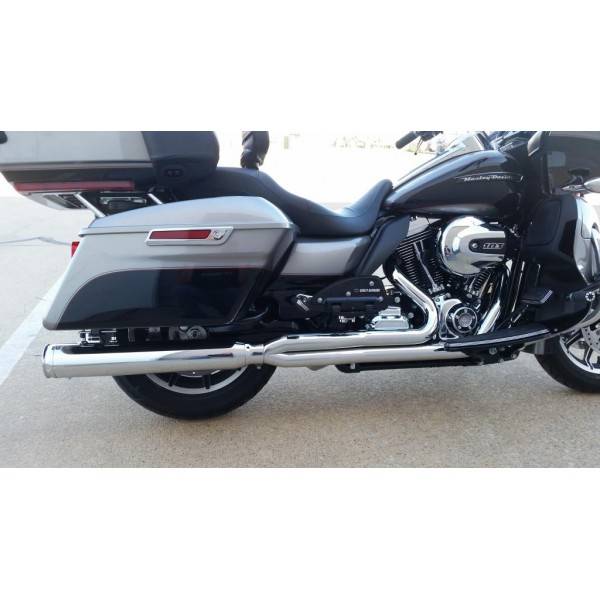 D&D - D&D Diablo Gato 2 into 1 Chrome 09-16 Touring