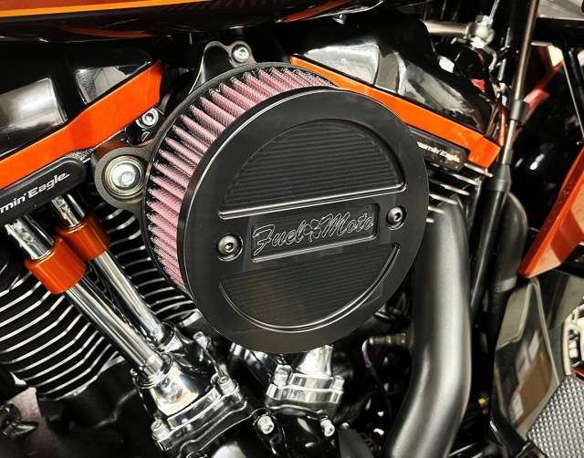 Fuel Moto - Accent Billet Cover for Fuel Moto AC/DC & S&S Stealth Air Cleaners