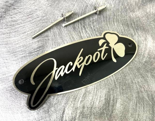 Jackpot - Jackpot Muffler Emblem