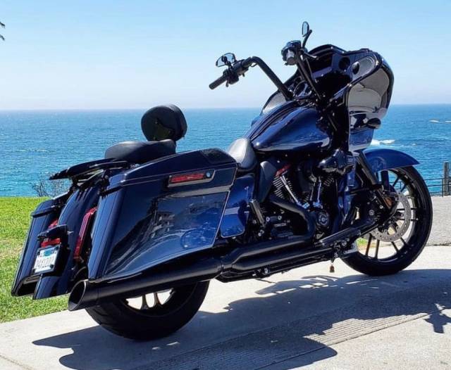 D&D - D&D Billet Cat 2 into 1 Black with Vortex Baffle M8 24+ Touring