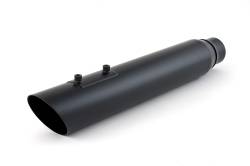 D&D - D&D Fat Cat 2 into 1 Black Back Cut Perforated Wrapped Baffle 95-08 Touring - Image 2