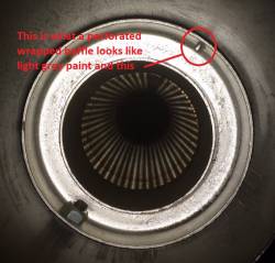 D&D - D&D Fat Cat 2 into 1 Chrome Straight Cut Perforated Wrapped Baffle 95-08 Touring - Image 2