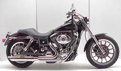 D&D - D&D Fat Cat 2 Into 1 Chrome Louvered Baffle 95-05 Dyna - Image 1