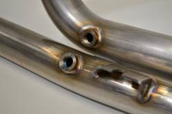 Jackpot - Jackpot head pipe 2/1/2 Stainless Steel Tri Glide - Image 3