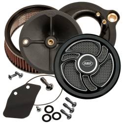 S&S Cycle - S&S Stealth Air Cleaner - H-D® M8 Models with Torker Cover - Image 2
