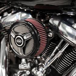 S&S Cycle - S&S Stealth Air Cleaner - H-D® M8 Models with Tri-Spoke Cover - Image 1