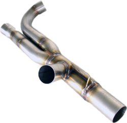 Jackpot Indian head pipe shown without OEM primaries