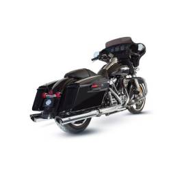 S&S Cycle - S&S Cycle 4" Slash Cut M8 Chrome Slip On Mufflers - Image 3