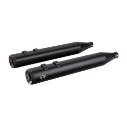 S&S Cycle - S&S Cycle 4" Grand National Black Slip On Mufflers - Image 1