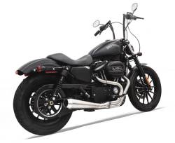 Bassani Xhaust - Bassani Xhaust Road Rage III 2 Into 1 Exhaust - Stainless - Sportster - Image 1