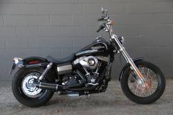 D&D - D&D Bob Cat Upswept 2 into 1 Black with Carbon Fiber Sleeve 06-17 Dyna - Image 1