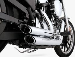 Vance & Hines - Vance & Hines - Shortshots Staggered - 2004-2013 Sportster Chrome - Image 2