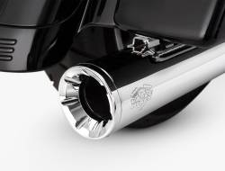 Vance & Hines - Vance & Hines Eliminator 400 Slip-On Muffler - Chrome - M8 Touring - Image 2