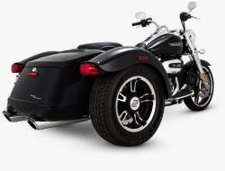 Vance & Hines - Vance & Hines - Twin Slash Round Slip-Ons - Image 1