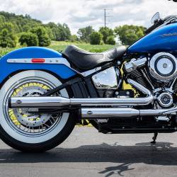 S&S Cycle - S&S Cycle Grand National Chrome Slip On Mufflers 50 State Legal M8 Softail - Image 2