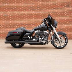 S&S Cycle - S&S Cycle Sidewinder 2 Into 1 without Catalytic Converter Exhaust - Black - Twin Cam - Image 3