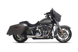 Two Brothers - Two Brothers Shorty 2 Into 1 Exhaust System FLH M8 - Image 1