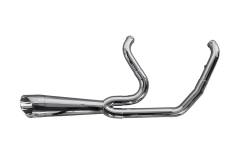 Two Brothers - Two Brothers Shorty 2 Into 1 Exhaust System FLH M8 - Image 3
