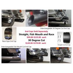 D&D - D&D Billet Cat 2-1 Black Exhaust System 09-16 FLH - Image 2