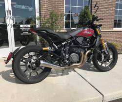 Bassani Xhaust - Bassani Xhaust 4 Inch Short Megaphone Muffler - Low Mount - Indian FTR 1200 - Image 2