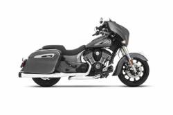 Rinehart - Rinehart Slimline Duals Header Kit Chrome For Indian Motorcycles - Image 1