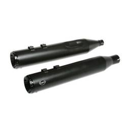 S&S Cycle - S&S Cycle 4.5" GNX Slip On Mufflers Milwaukee-8 Black - Image 1