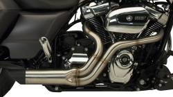 SuperTrapp - Kerker Bootlegger Shorty 2-into-1 Exhaust System FLH M8 - Image 1