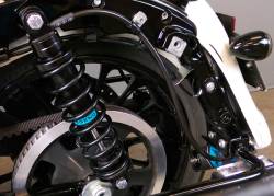 Legend Suspension - Legend REVO-ARC Shocks Harley Touring FL Models 13" Heavy Duty Springs - Image 2