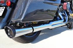 Jackpot - Jackpot RTX 2-into-1 Exhaust w/ Heat Shields - Chrome Milwaukee-8 - Image 2