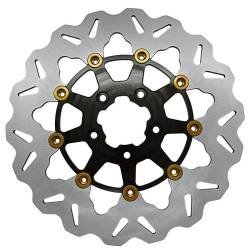 Galfer - Galfer Brake Rotor - Front 11.8" Standard Floating Wave - Black Carrier - Image 2