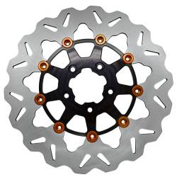 Galfer - Galfer Brake Rotor - Front 11.8" Standard Floating Wave - Black Carrier - Image 6
