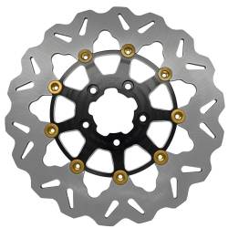 Galfer - Galfer Brake Rotor - Front 11.8" Standard Floating Wave - Contrast Carrier - Image 4