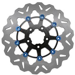 Galfer - Galfer Brake Rotor - Front 11.8" Standard Floating Wave - Contrast Carrier - Image 2