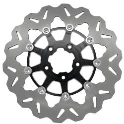 Galfer - Galfer Brake Rotor - Front 11.8" Standard Floating Wave - Contrast Carrier - Image 7
