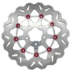 Galfer - Galfer Brake Rotor - Front 11.8" Standard Floating Wave - Machined Carrier - Image 8