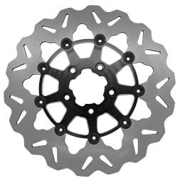 Galfer - Galfer Brake Rotor - Front 11.8" Standard Floating Wave - Contrast Carrier - Image 1