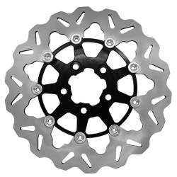 Galfer - Galfer Brake Rotor - Rear 11.8" Standard Floating Wave - Black Carrier - Image 6