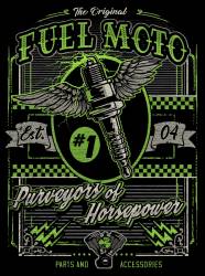 Fuel Moto - Fuel Moto Horsepower T-Shirt - Image 5