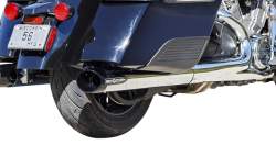 S&S Cycle - S&S Broadhead Slip on Mufflers Chrome Indian Challenger Chieftain Roadmaster - Image 2
