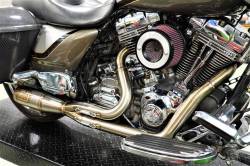Fuel Moto - Fuel Moto Contender 2-into-1 Exhaust Stainless Twin Cam Touring 99-16 - Image 2