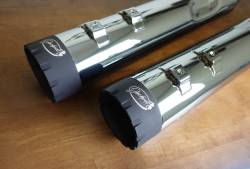 Jackpot - Jackpot RTX 4.5" Slip On Mufflers - Twin Cam - Image 2