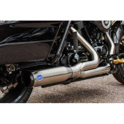 S&S Cycle - S&S Cycle Qualifier 2 Into 1 Stainless Exhaust M8 Touring - Image 2