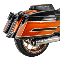 Vance & Hines - Vance & Hines Supersport 2 into 1 Exhaust - Brushed - M8 Touring - Image 2