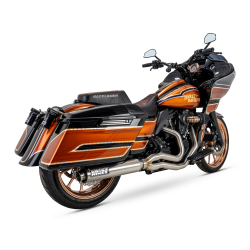 Vance & Hines - Vance & Hines Supersport 2 into 1 Exhaust - Brushed - M8 Touring - Image 4