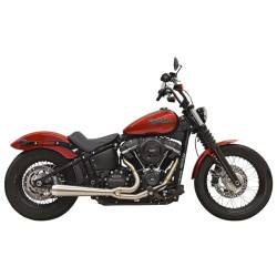 Bassani Xhaust - Bassani Xhaust Road Rage III 2 Into 1 Exhaust - Stainless - Low Rider S Fat Bob Street Bob Slim - Image 3