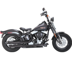 ハーレー　ロンスプ　MS S&S Cycle Slash Cut Slip-On Mufflers For Harley - RevZilla